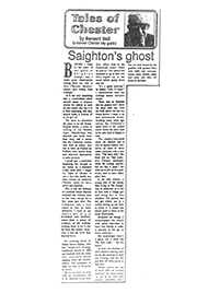 Tales of Chester - Saighton's Ghost